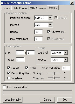 Tutorial x264 (H264/AVC)