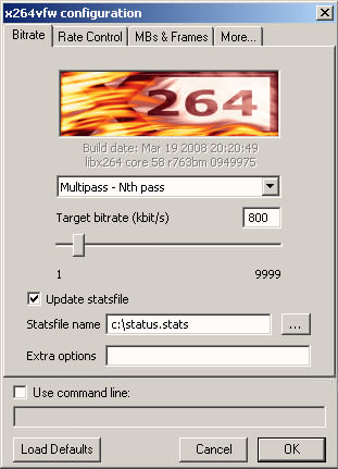 Tutorial x264 (H264/AVC)