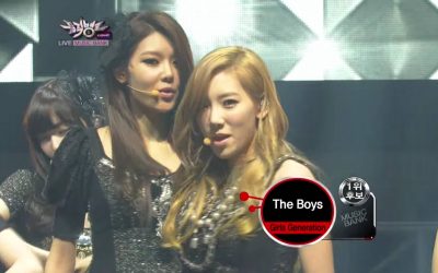 Girls’ Generation 소녀시대 The Boys KBS MUSIC BANK