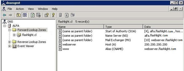 Agregar registros a nuestro DNS server
