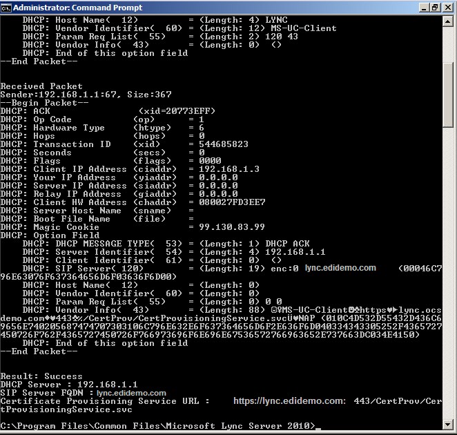 Conexión de teléfonos IP con LYNC