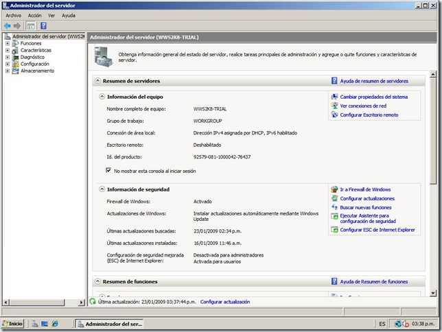 Tutorial Administrar IIS7 de forma remota