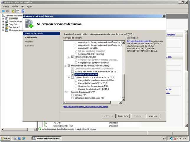 Tutorial Administrar IIS7 de forma remota