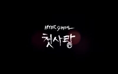 After School 애프터스쿨 First Love 첫사랑