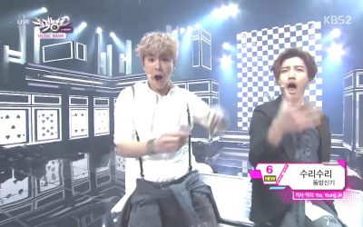 TVXQ! 동방신기 Spellbound 수리수리 KBS MUSIC BANK