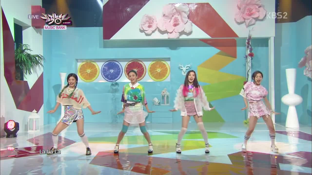 Red Velvet 레드벨벳 Happiness 행복 KBS MUSIC BANK 2014.08.08