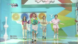 Red Velvet 레드벨벳 Happiness 행복 KBS MUSIC BANK 2014.08.08