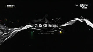 PSY "나팔바지 (NAPAL BAJI)" "DADDY" "GANGNAM STYLE (강남스타일)" in 2015 MAMA